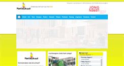 Desktop Screenshot of mariaschoolzandvoort.nl